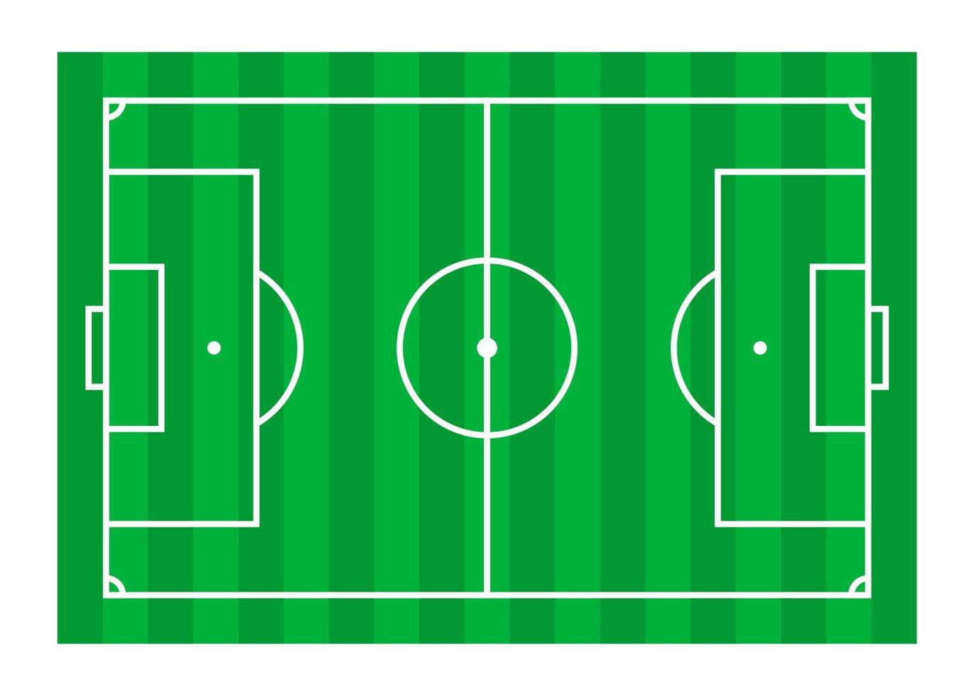 Illustration of football stadium and field vector