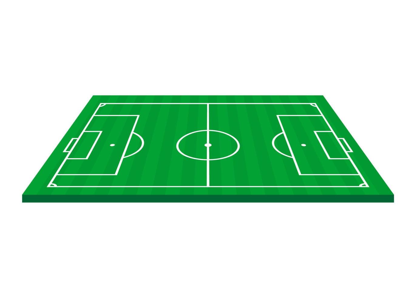 Illustration of football stadium and field vector