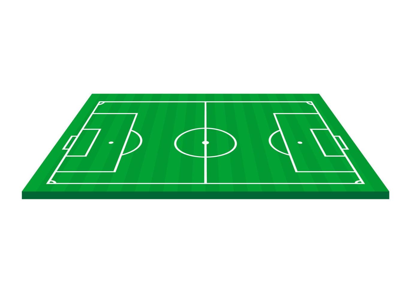 Illustration of football stadium and field vector