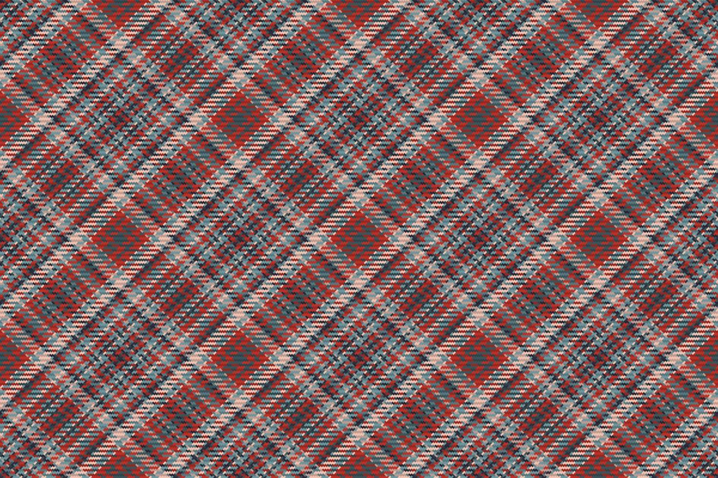 Seamless pattern of scottish tartan plaid. Repeatable background with check fabric texture. Vector backdrop striped textile print.