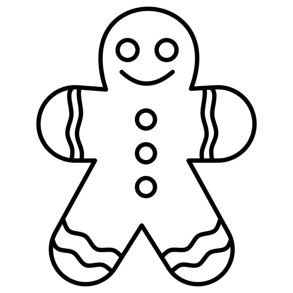 Gingerbread Which Can Easily Modify Or Edit vector
