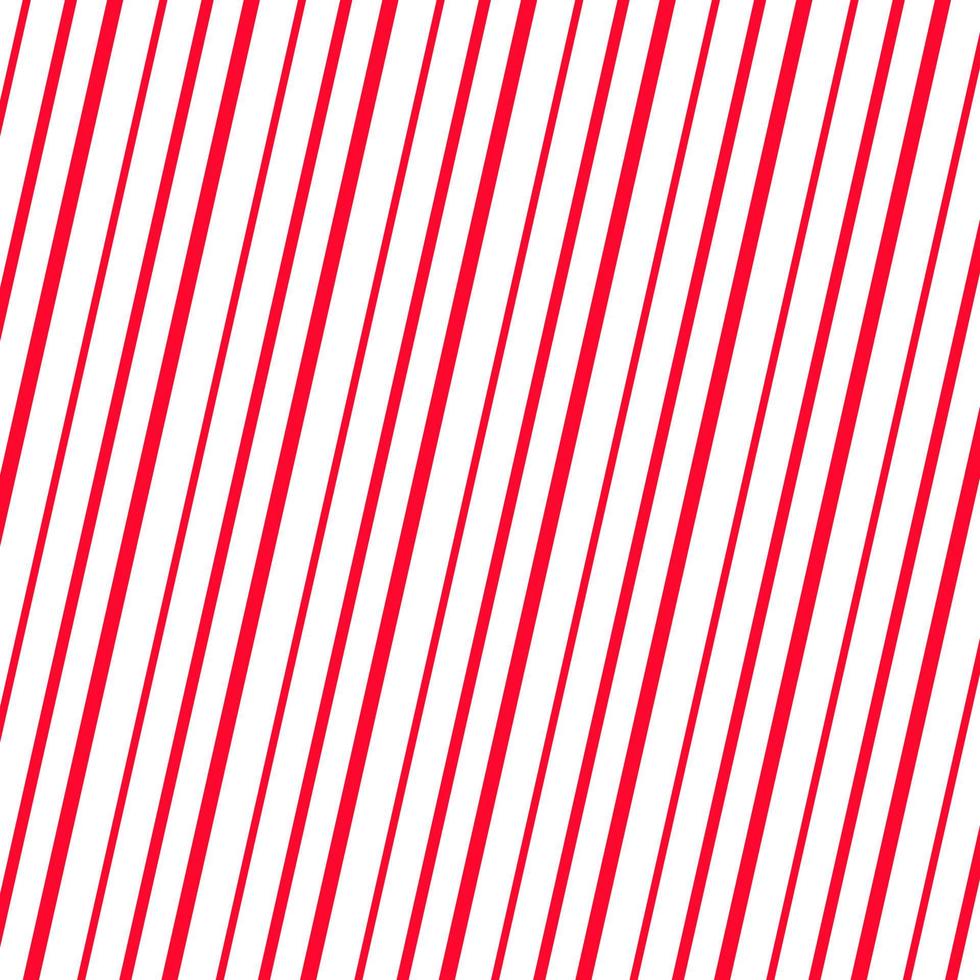 patrón de rayas diagonales geométricas abstractas con rayas rojas. ilustración vectorial vector