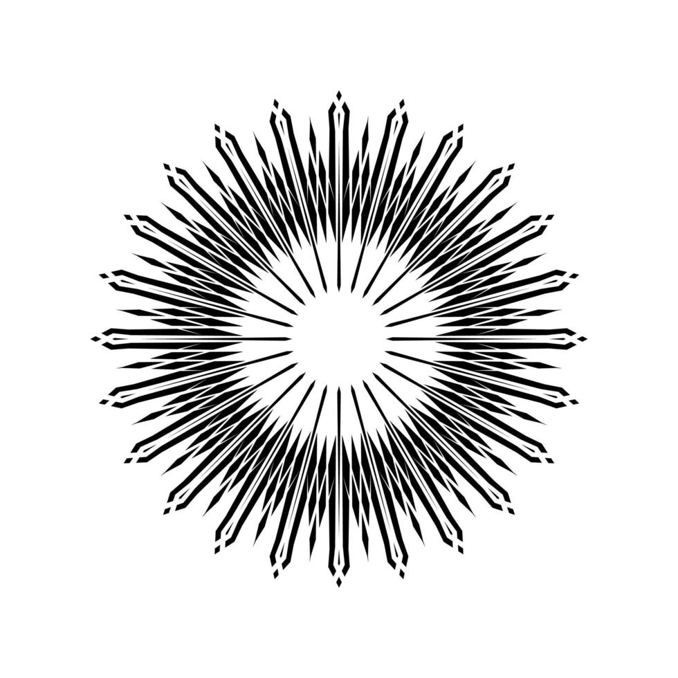 patrón de motivos ornamentales en forma de círculo para decoración, patrón de motivos, ornamentado, fondo, sitio web o elemento de diseño gráfico. ilustración vectorial vector