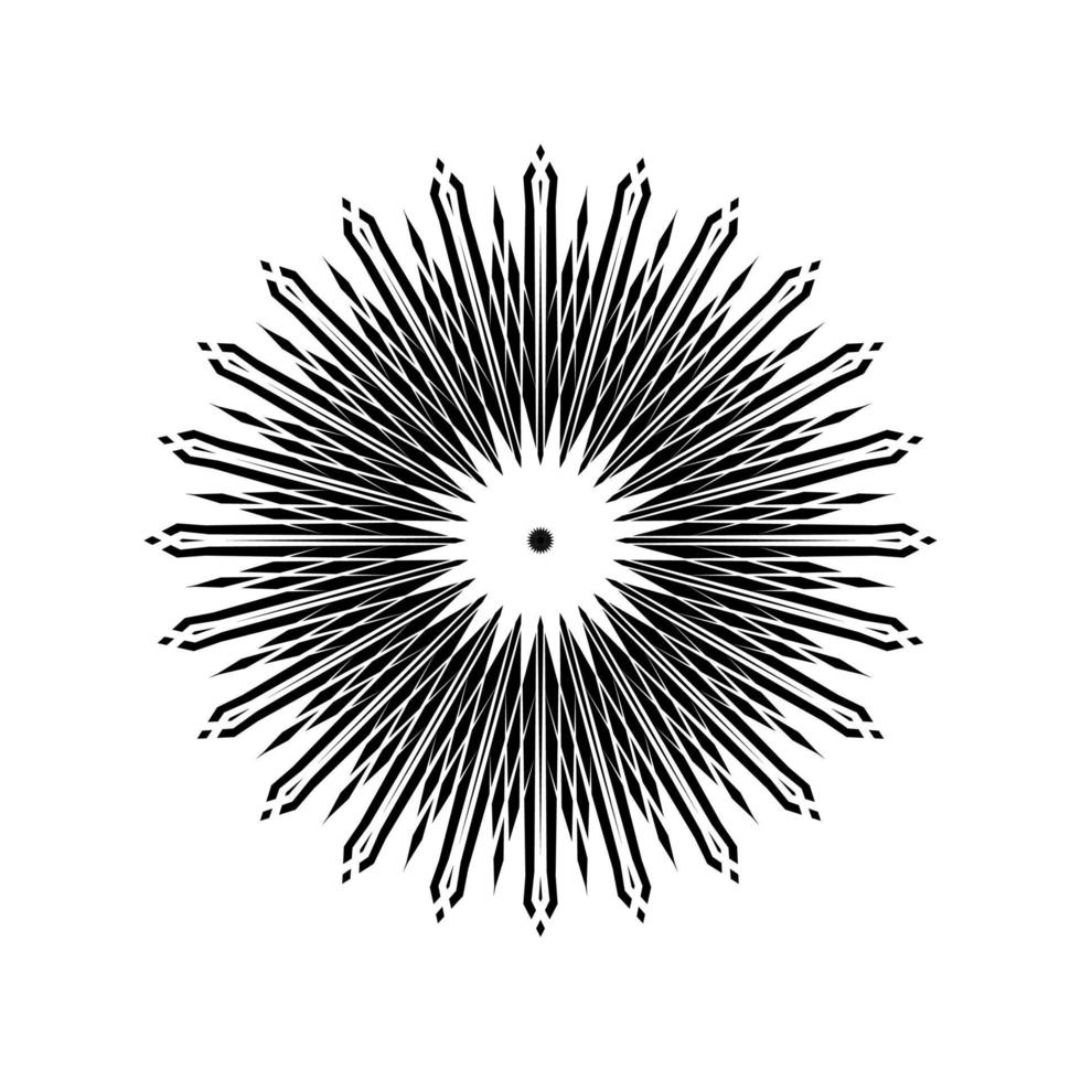 Ornamental Motifs Pattern Circle-Shaped for Decoration, Motifs Pattern, Ornate, Background, Website or Graphic Design Element. Vector Illustration