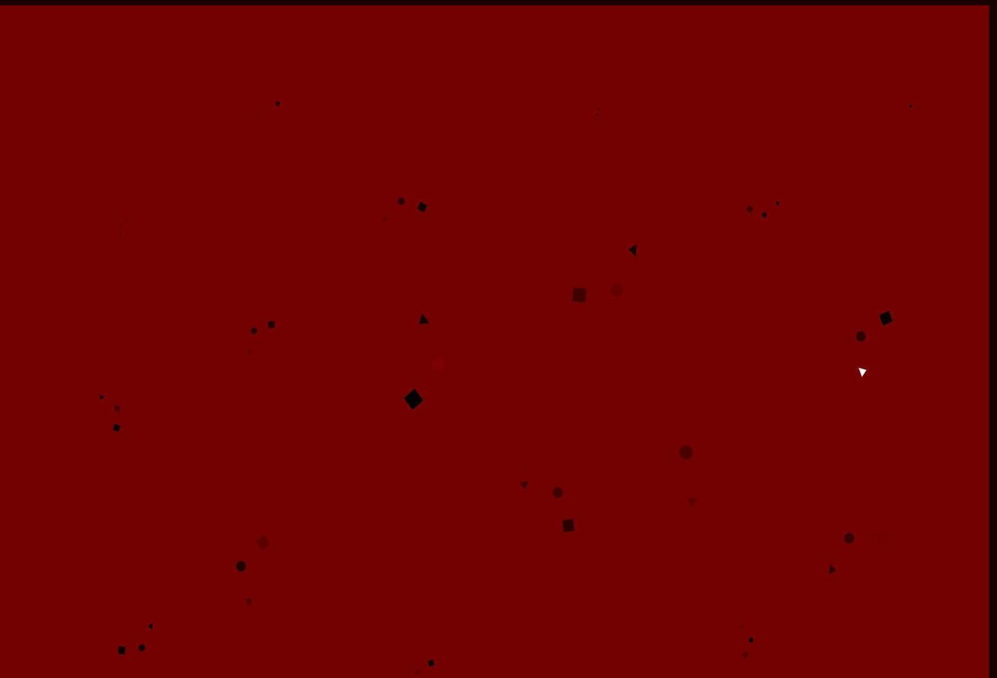 Light Red vector texture in poly style with circles, cubes.