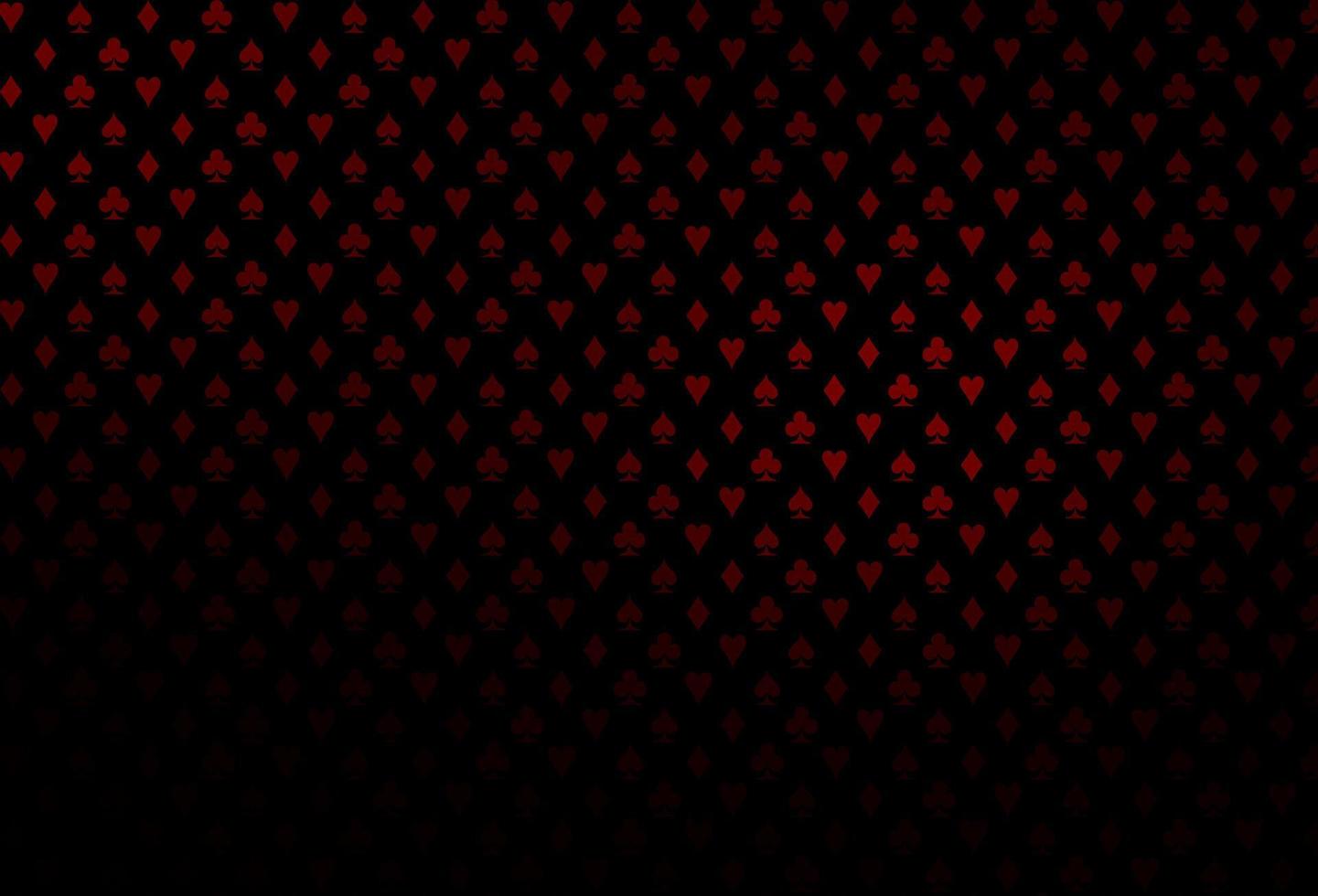 Dark red vector layout with elements of cards.