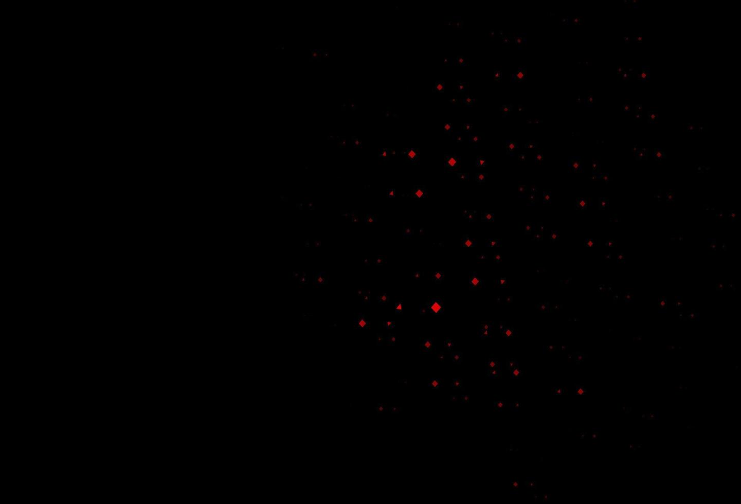 Dark red vector pattern in polygonal style with circles.