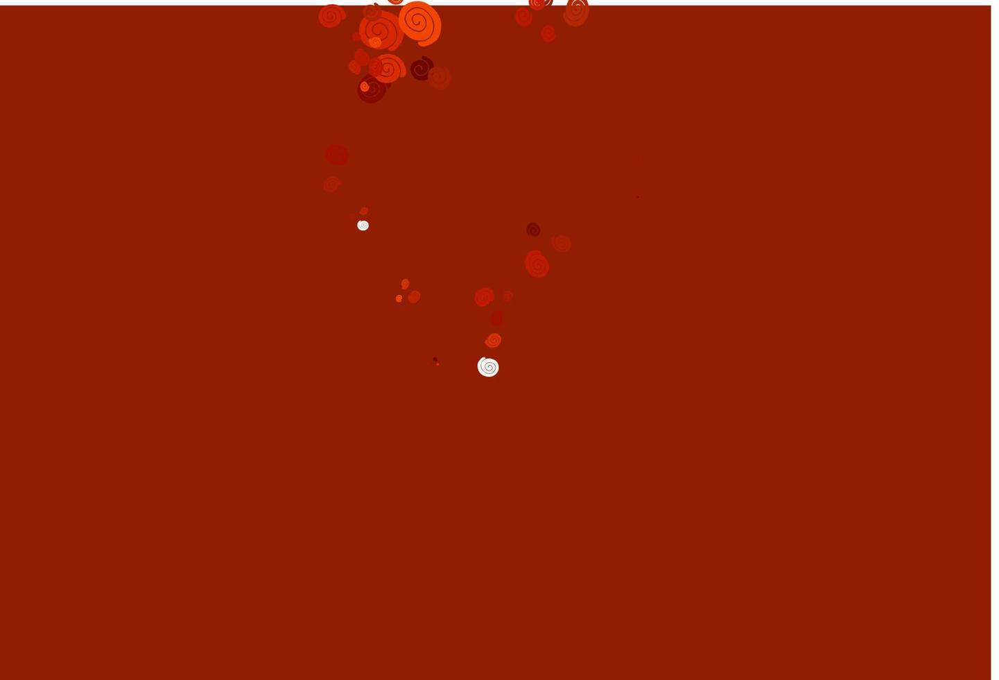 patrón de vector rojo claro con formas líquidas.