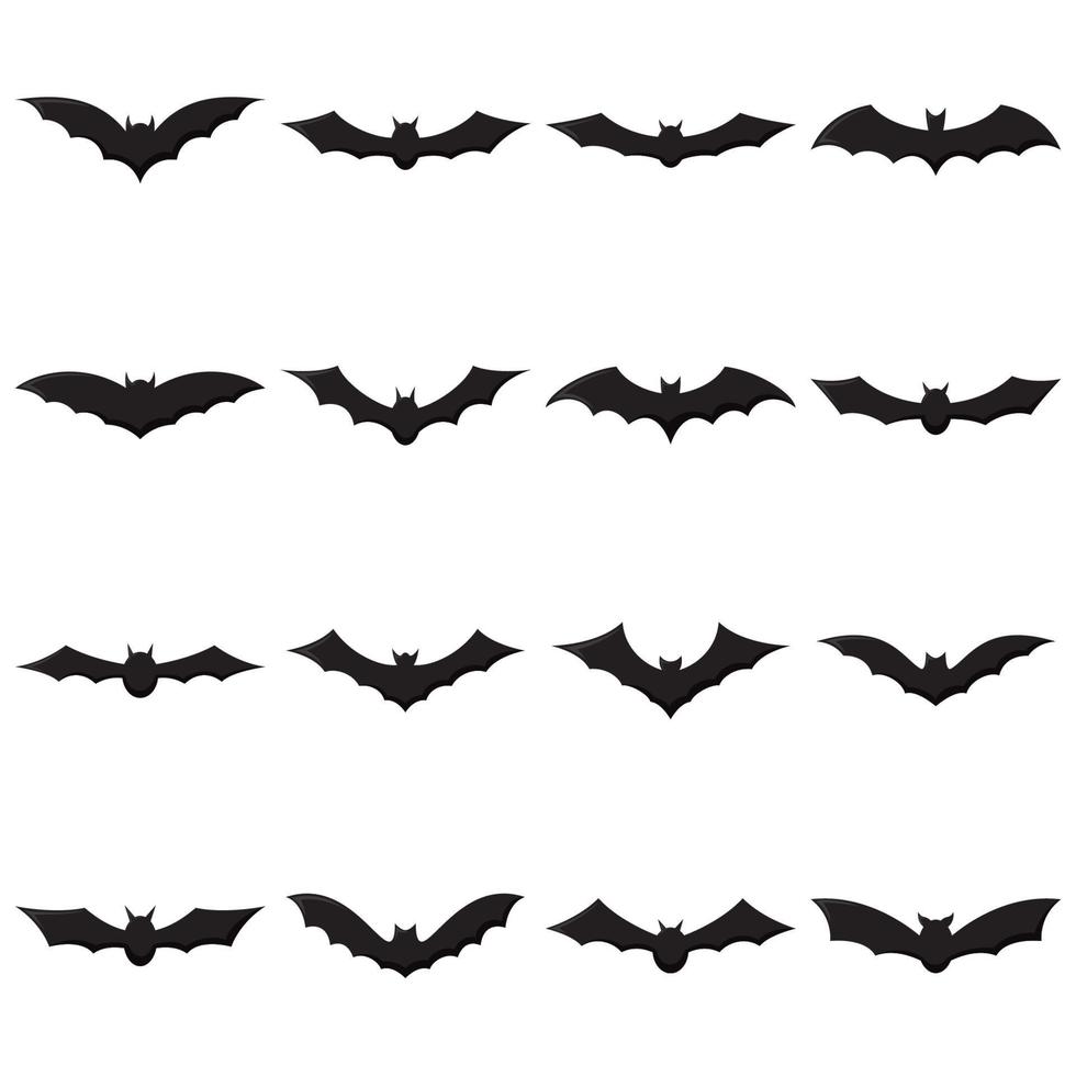 Bat isolated on white background vector