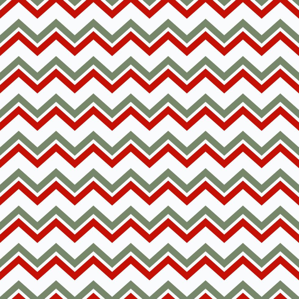 Seamless geometric chevron pattern, isolated white background. Retro diamond shapes and Christmas colours. Design for wrapping paper, holiday greetings, scrapbooking, Christmas, New Year celebration. vector