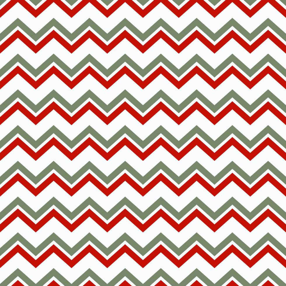 Seamless geometric chevron pattern, isolated white background. Retro diamond shapes and Christmas colours. Design for wrapping paper, holiday greetings, scrapbooking, Christmas, New Year celebration. vector