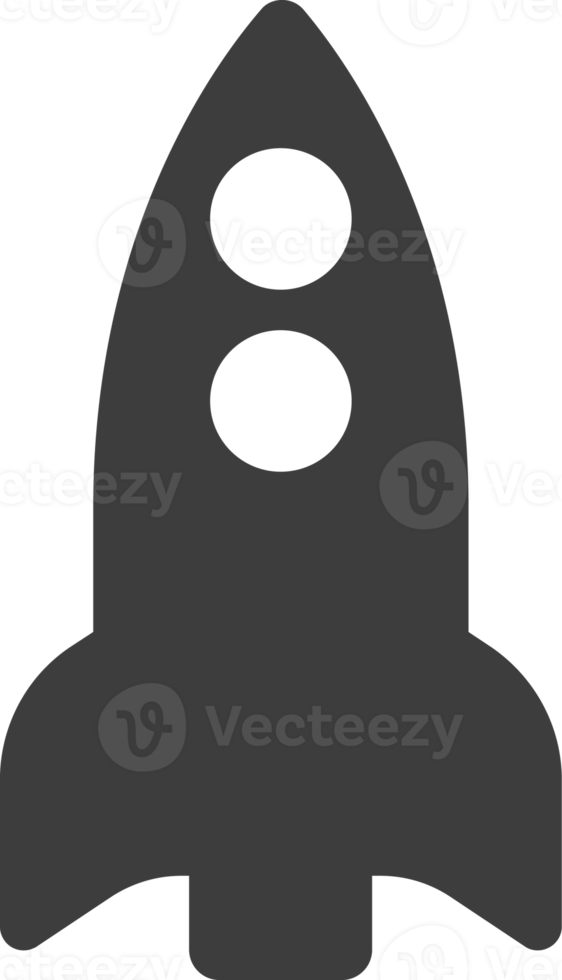 Rocket flat design black shadow icon, Socialicon set. png