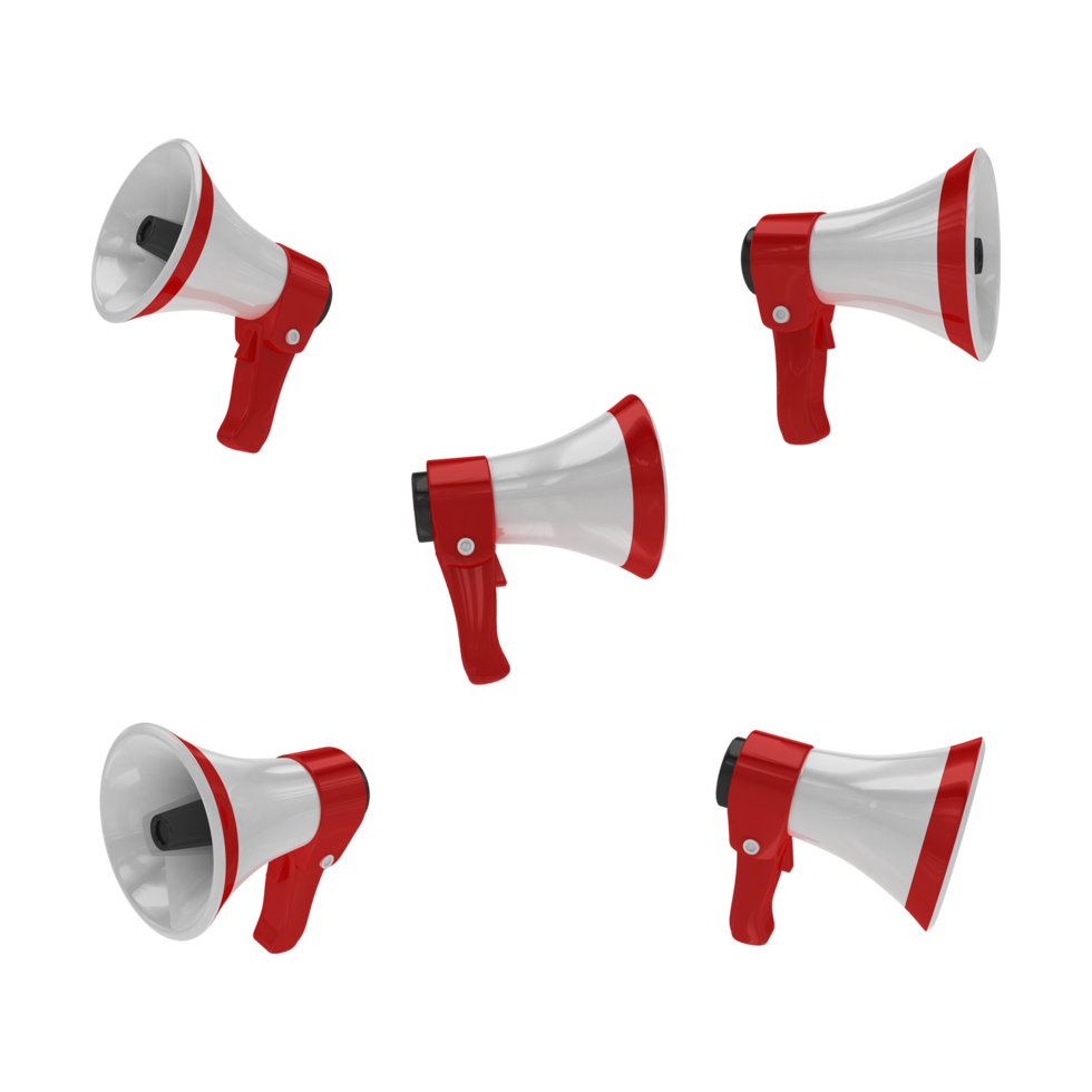 Loudspeaker Set 3d Model Design png