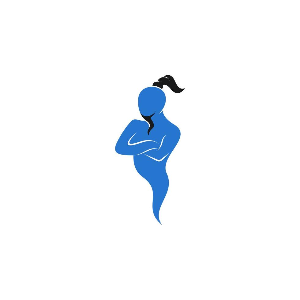 Genie Logo Illustration Design Inspiration vector