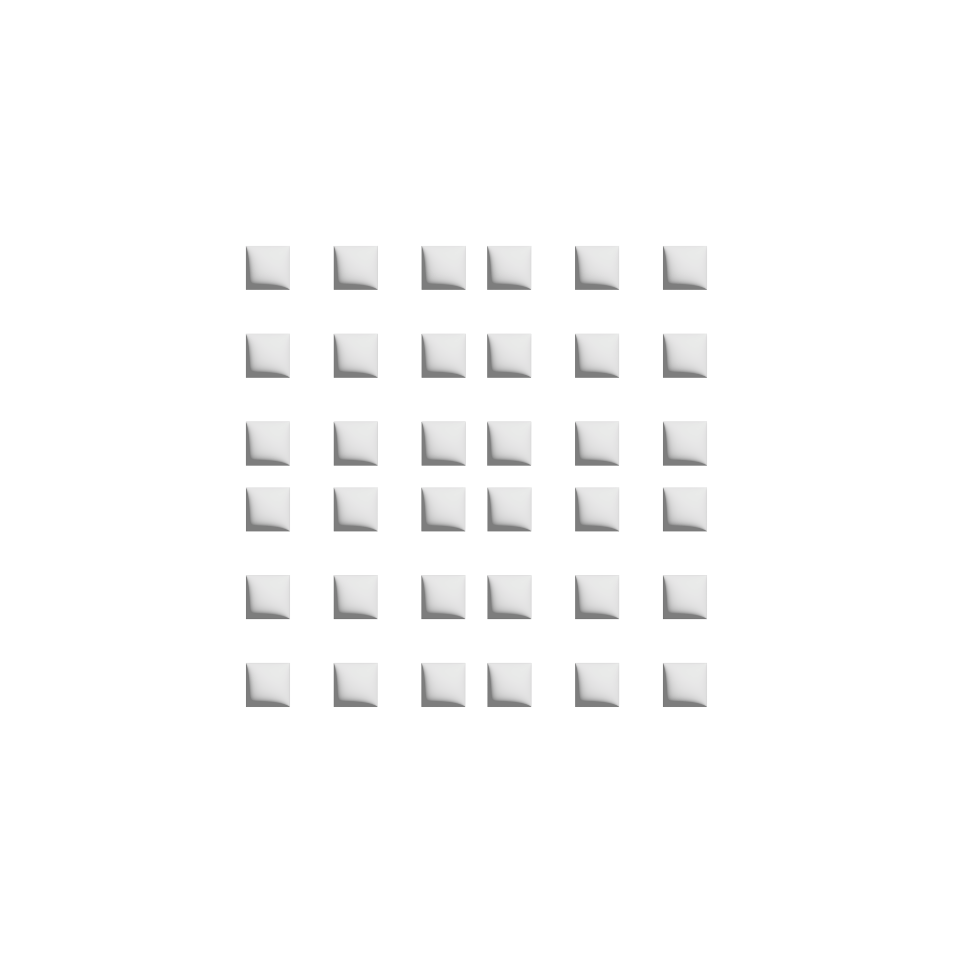 grid four up icon 3d design for application and website presentation