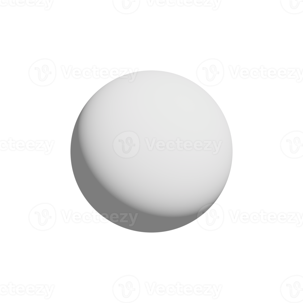 conception 3d d'icône de cercle pour la présentation d'application et de site Web png