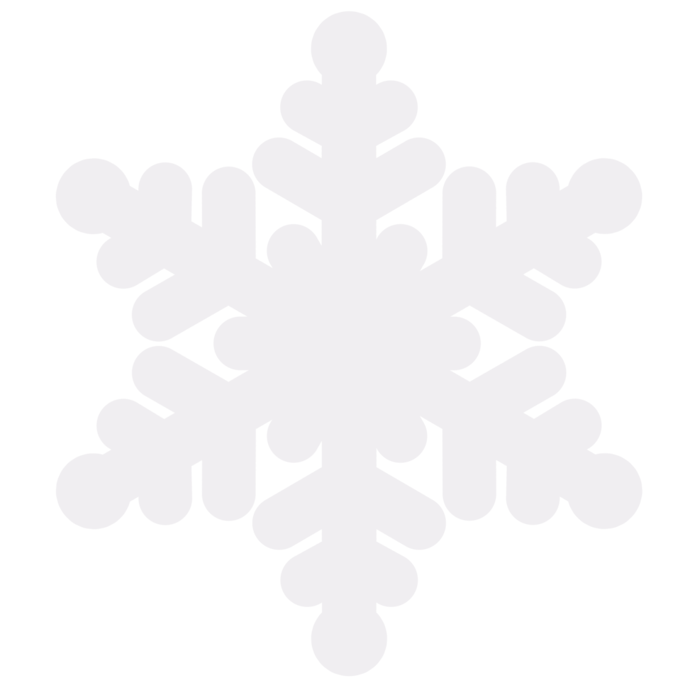 Schneeflockendekorationen png