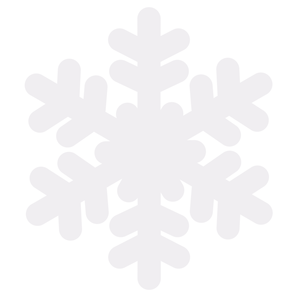 Snowflake decorations png