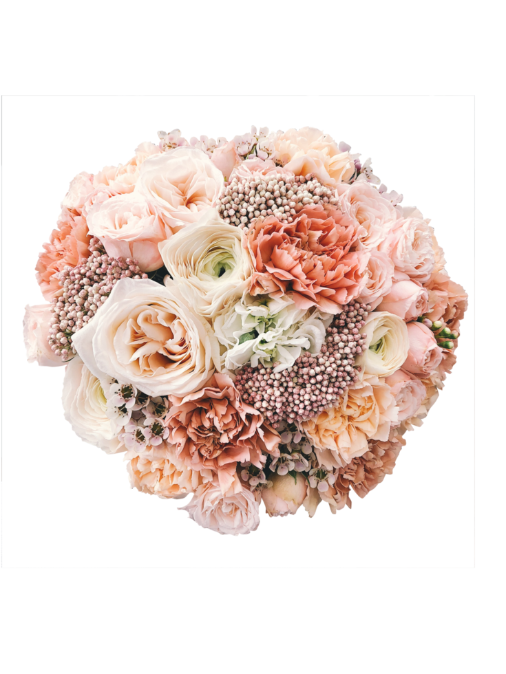 bucket pink pastel flower 14441563 PNG