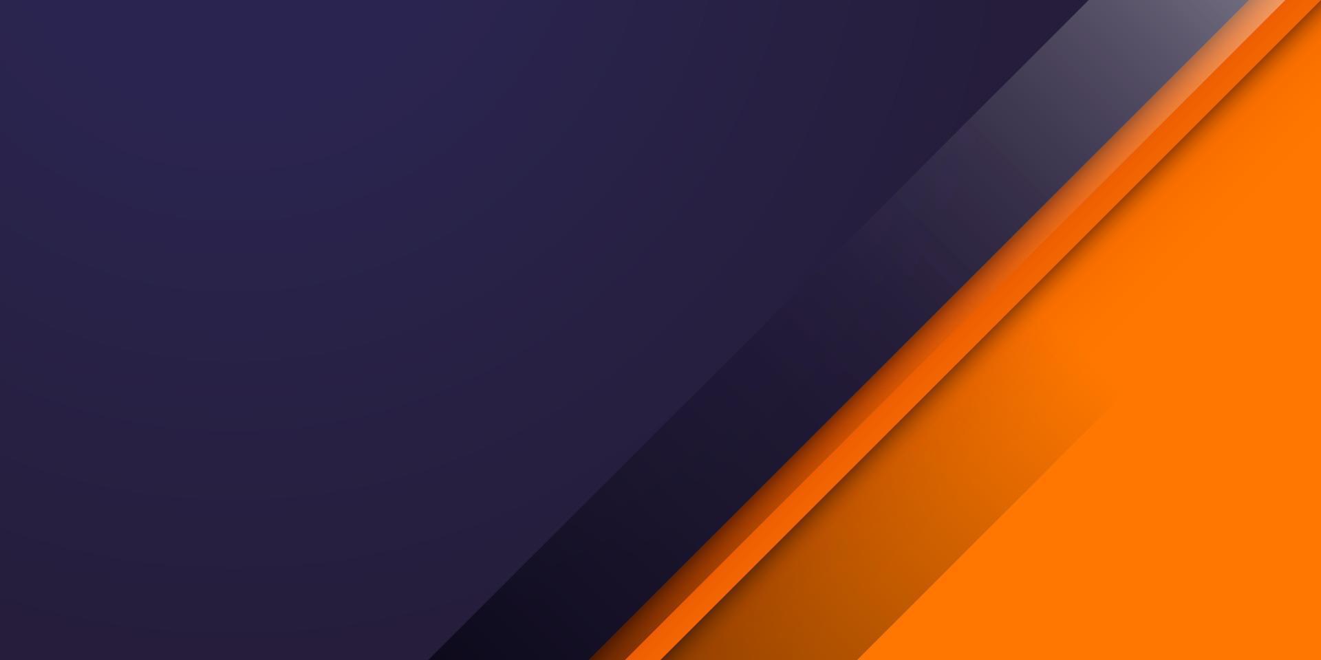 fondo de forma simple con color naranja y morado vector