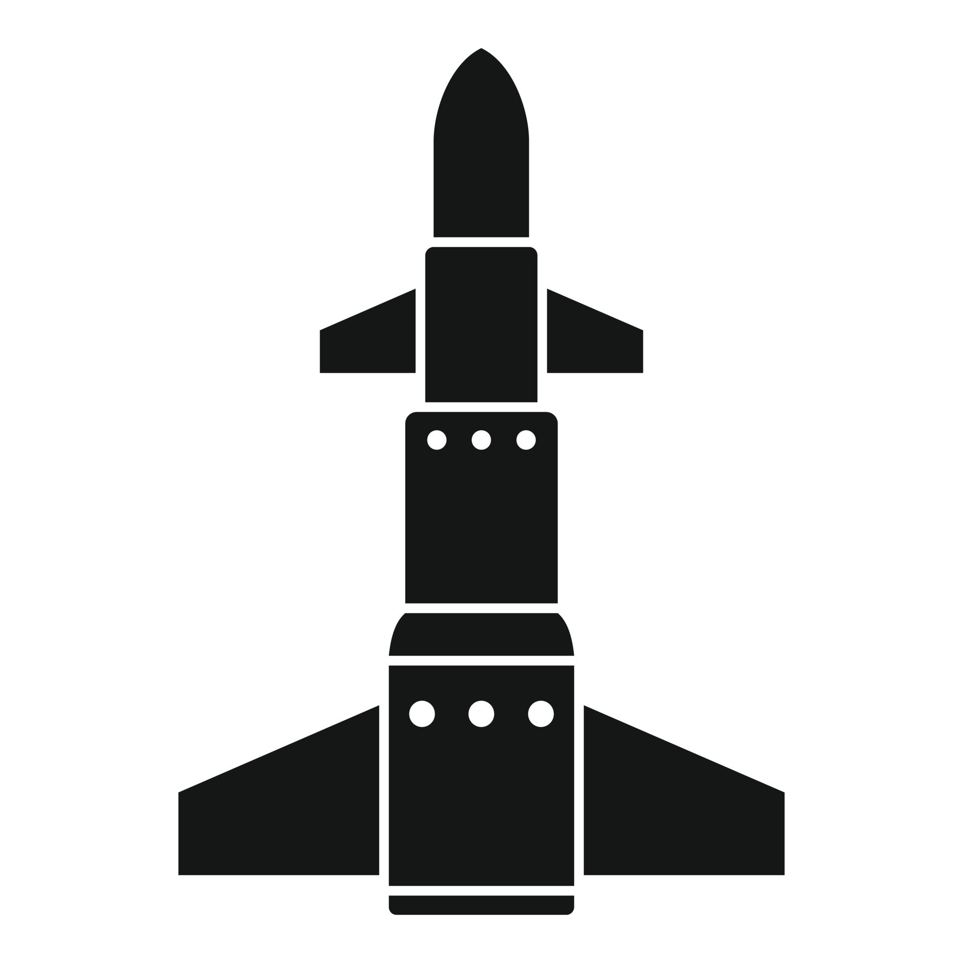 Intercontinental rocket icon, simple style 14443621 Vector Art at Vecteezy