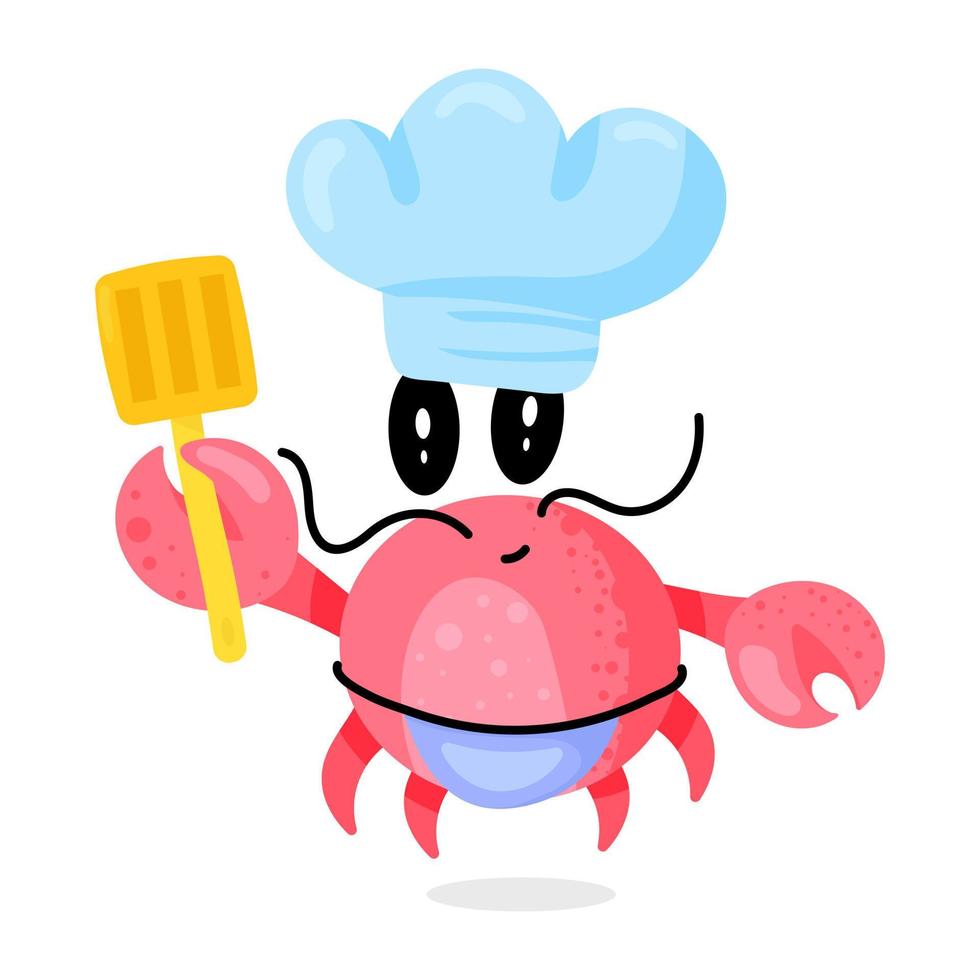 A flat vector of a cancer with shower in hand