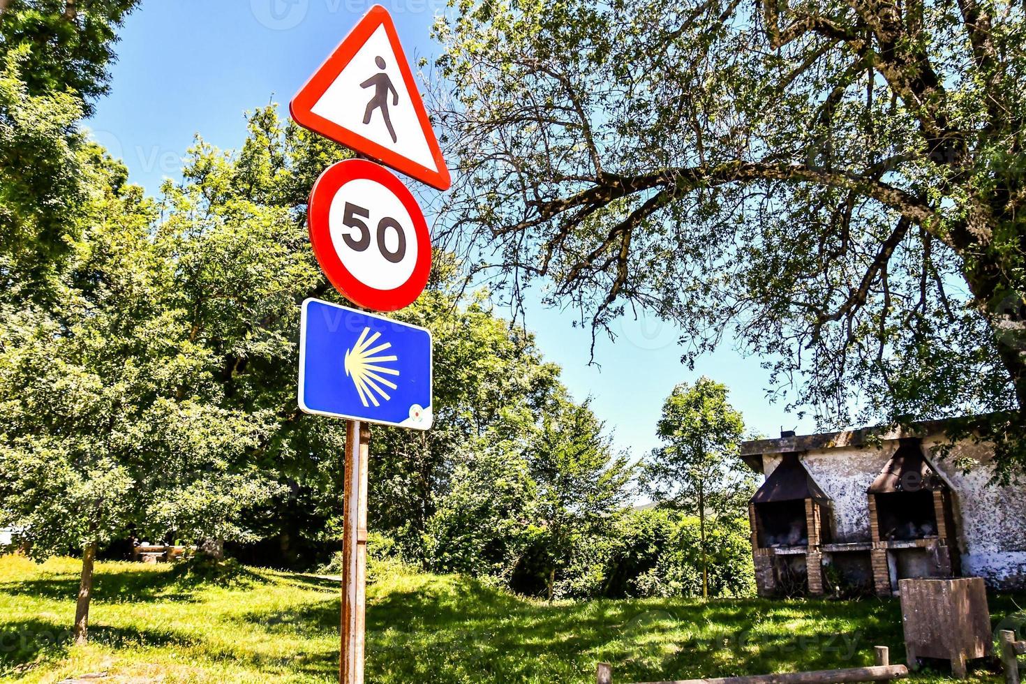 Rural road sign photo