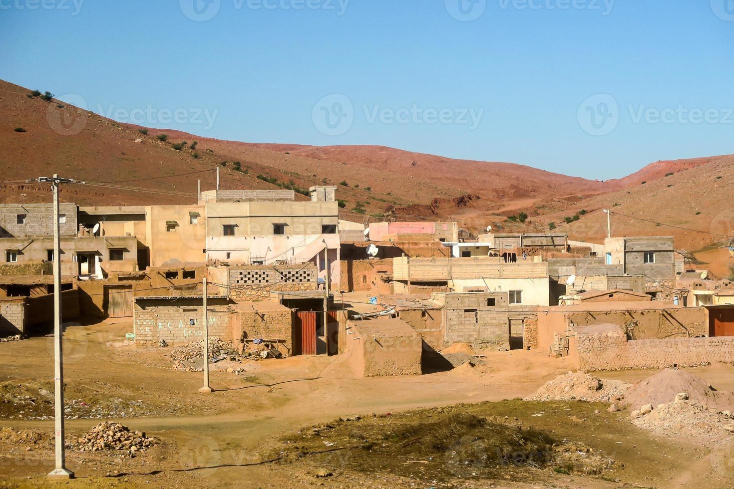 Village in morocco photo