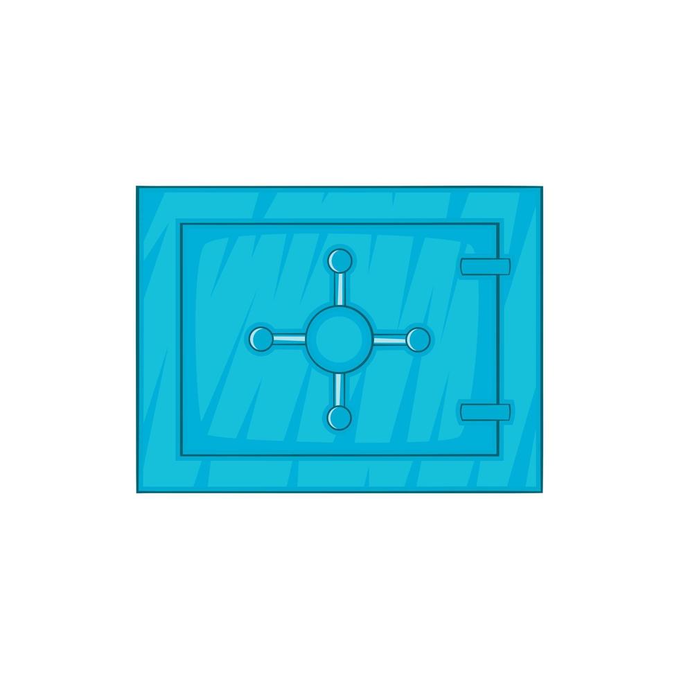 Safe icon in cartoon style vector