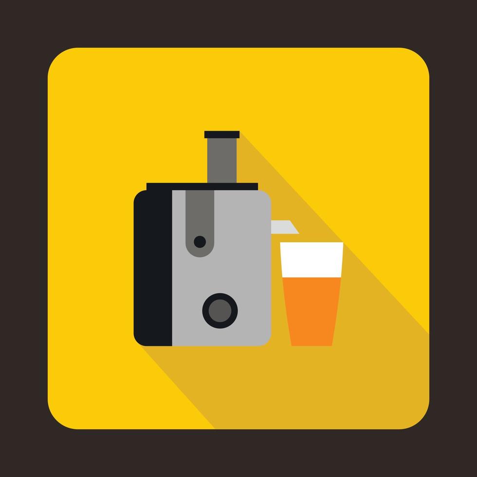 Juicer icon, flat style vector