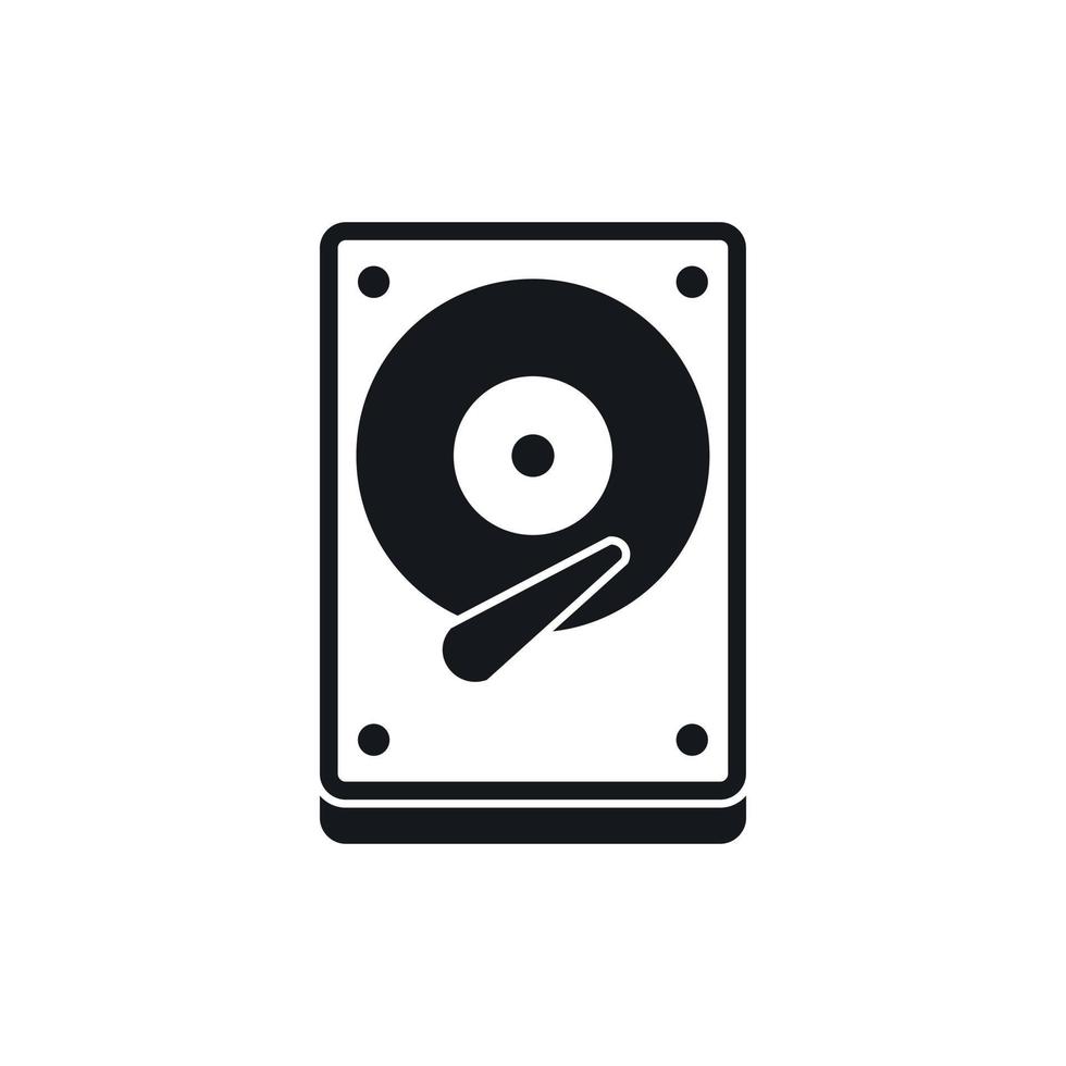 HDD icon icon, simple style 14448278 Vector Art at Vecteezy