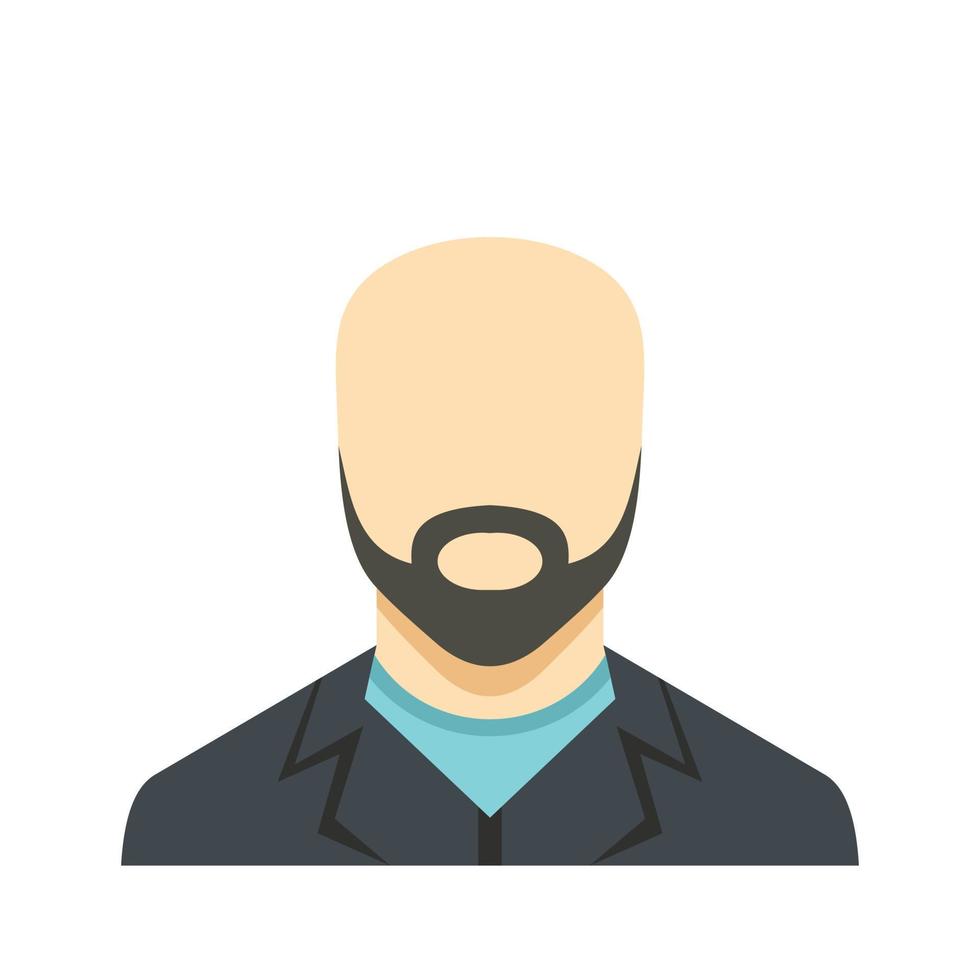 Man avatar icon vector flat