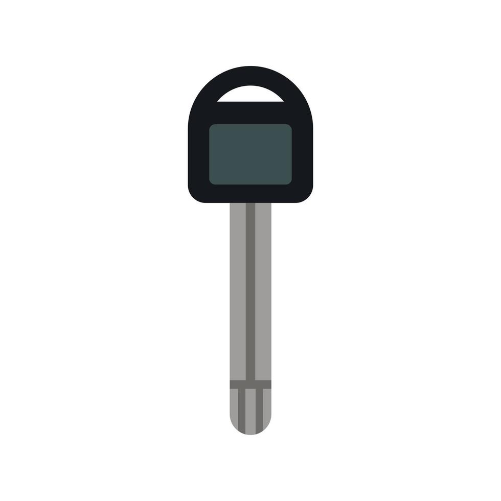 Car key icon, flat style vector