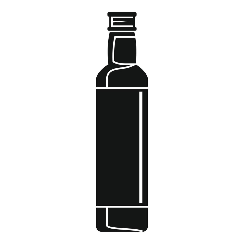 Spanish olive oil icon, simple style vector
