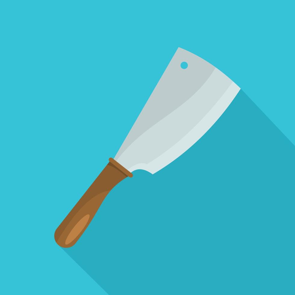 Knife icon, flat style vector