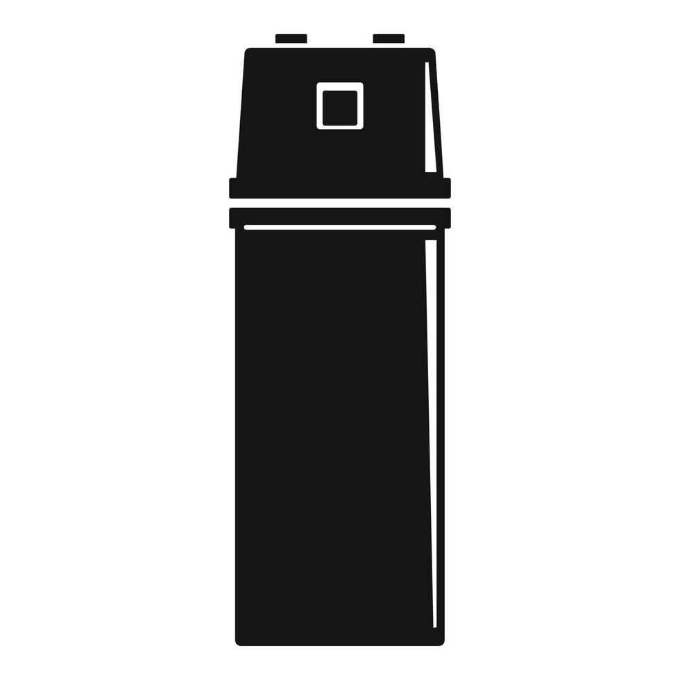 Electric starter icon, simple style vector