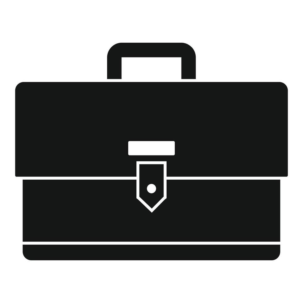 Business case icon, simple style 14450754 Vector Art at Vecteezy