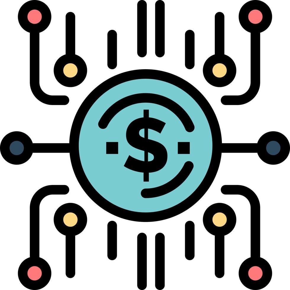 Crowd fund Crowd funding Crowd sale Crowd selling Funding  Flat Color Icon Vector icon banner Template