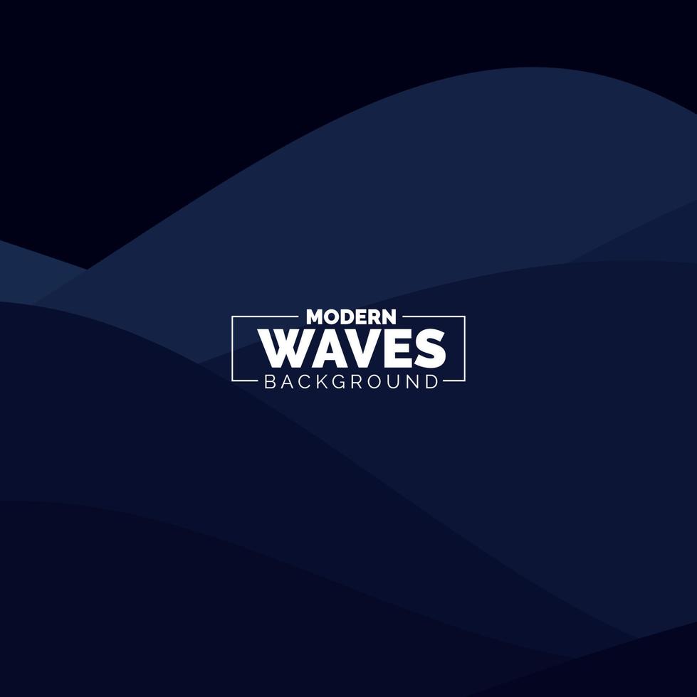 water Wave vector abstract background flat design style