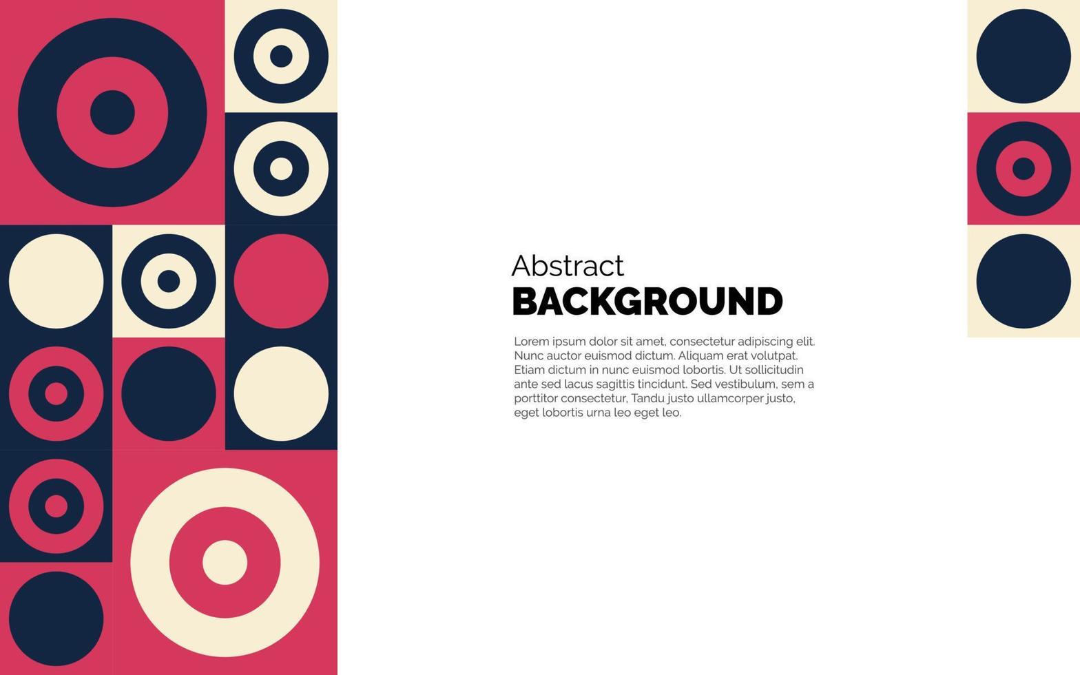 Geometric background with squares Vector illustration