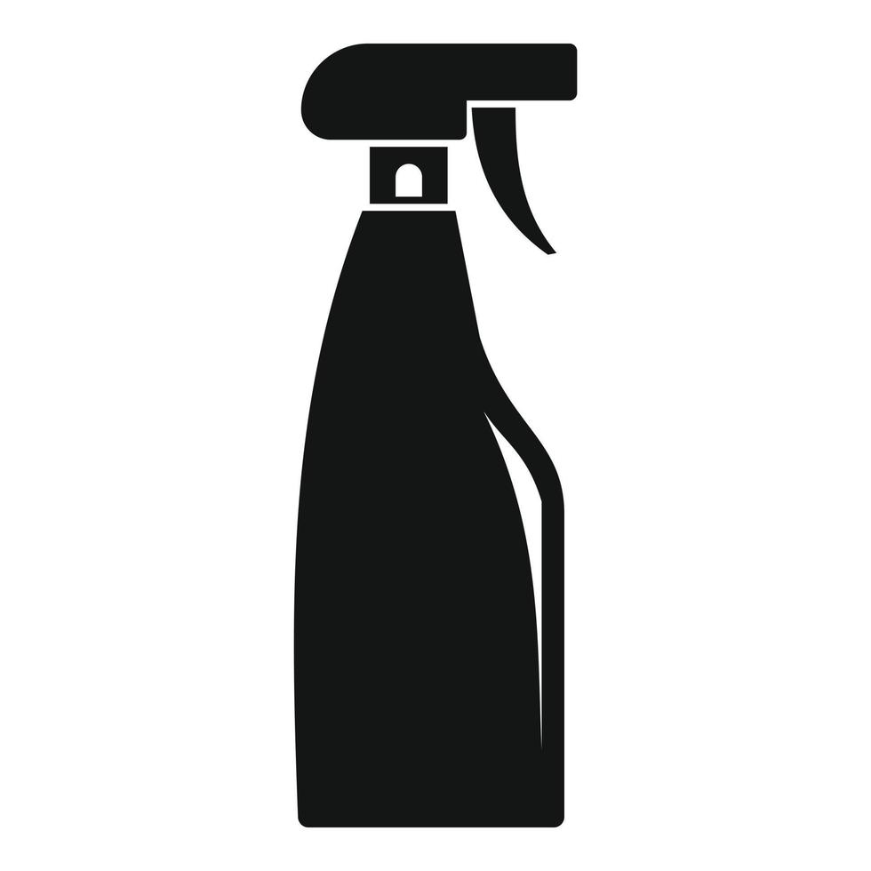 Cleaning spray icon, simple style vector