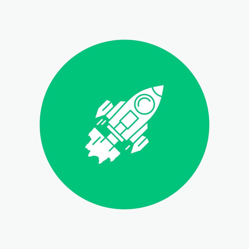 Startup Business Goal Launch Mission Spaceship vector