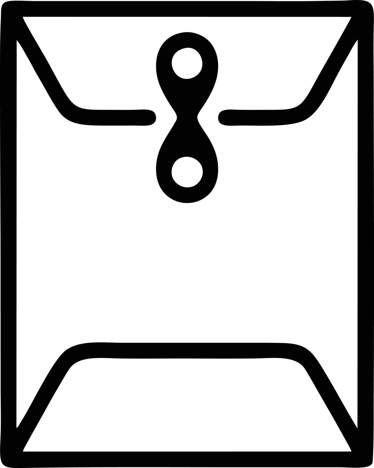 envelope icon in black vector image, illustration of envelope in black