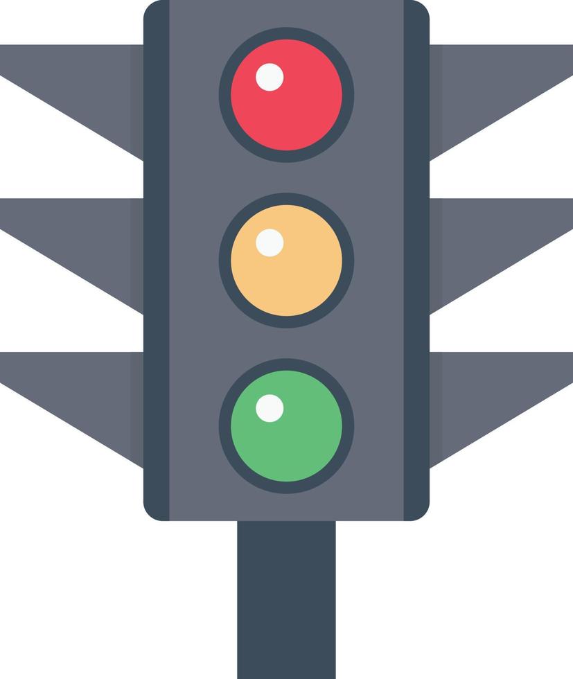 traffic signal vector illustration on a background.Premium quality symbols.vector icons for concept and graphic design.