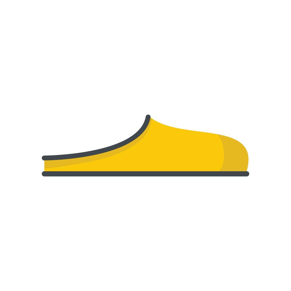 Slippers icon vector flat