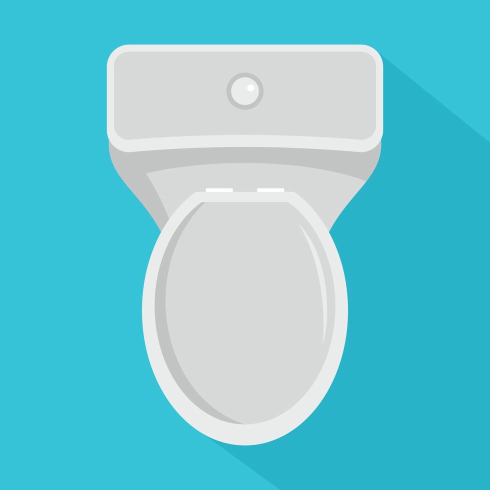 icono de lavabo, estilo plano vector