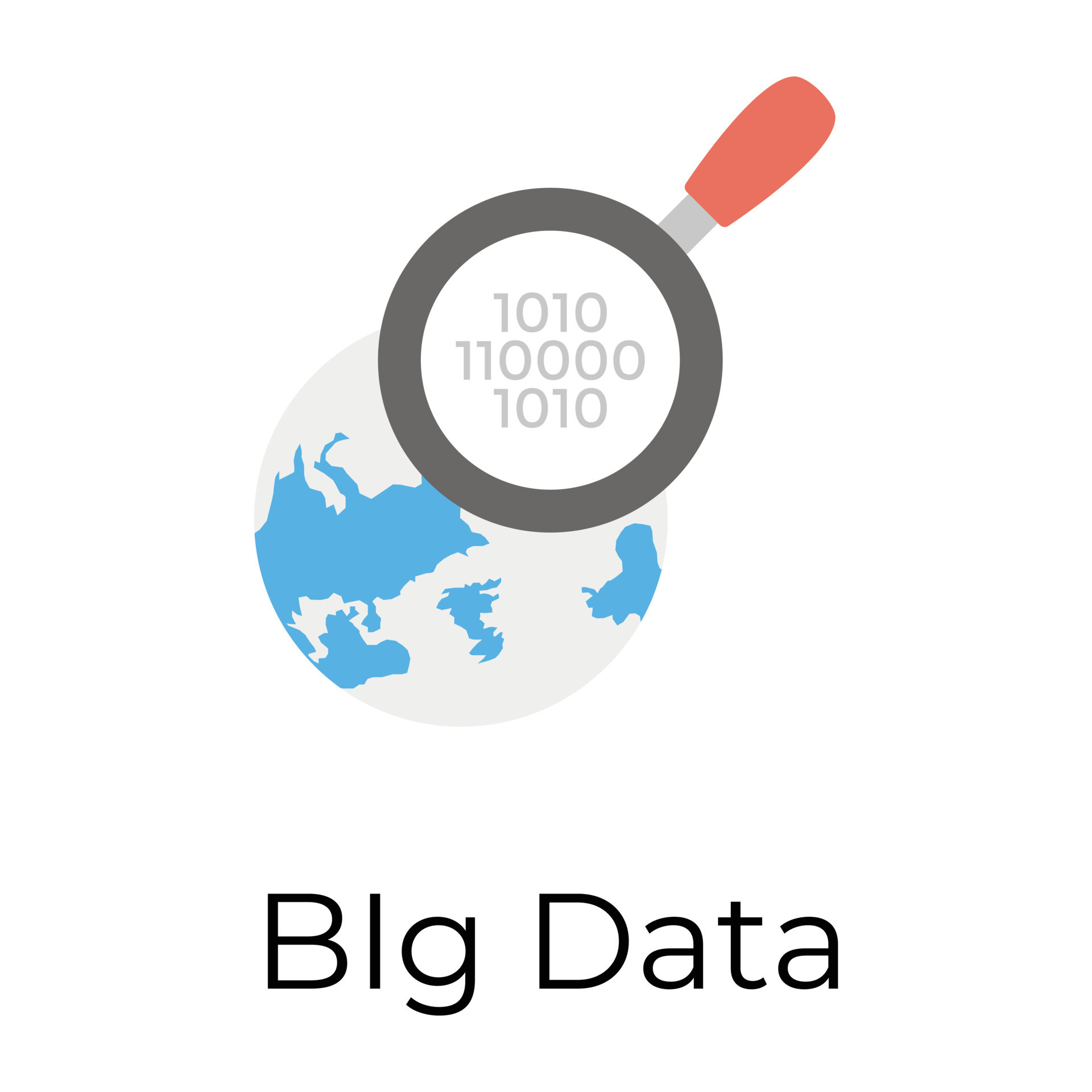 Trendy Binary Data 14455065 Vector Art at Vecteezy