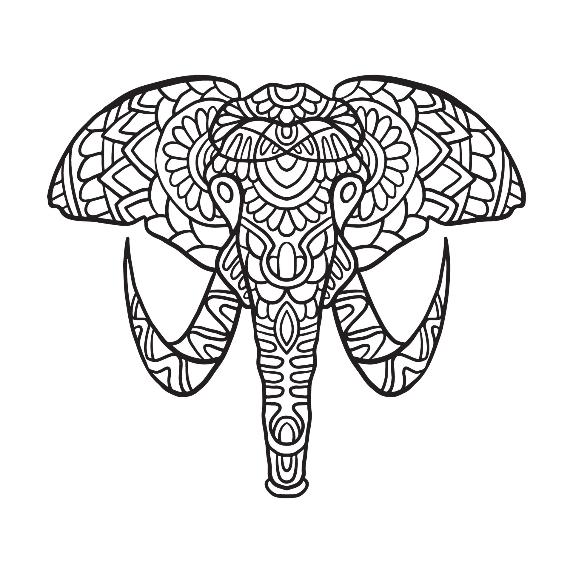 10 Animal Doodles Printable Coloring Pages for Creative Relaxation