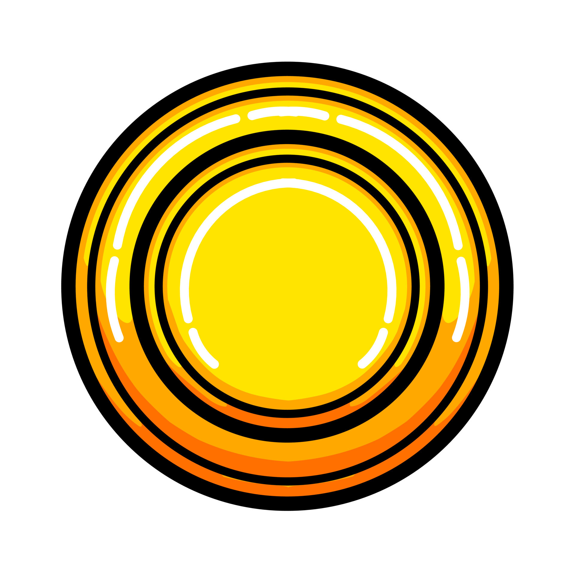 Gold coin vector 14455395 Vector Art at Vecteezy