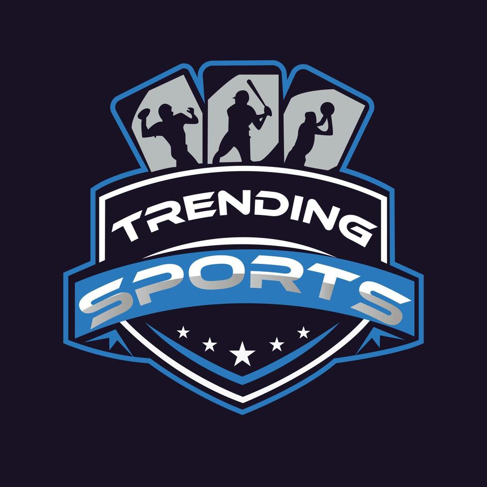 CREATIVE AND SIMPLE SPORTS LOGO DESIGN 14455659 Vector Art at Vecteezy